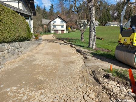 Dela za asfaltiranje cestišča - Podgorje